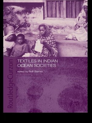 cover image of Textiles in Indian Ocean Societies